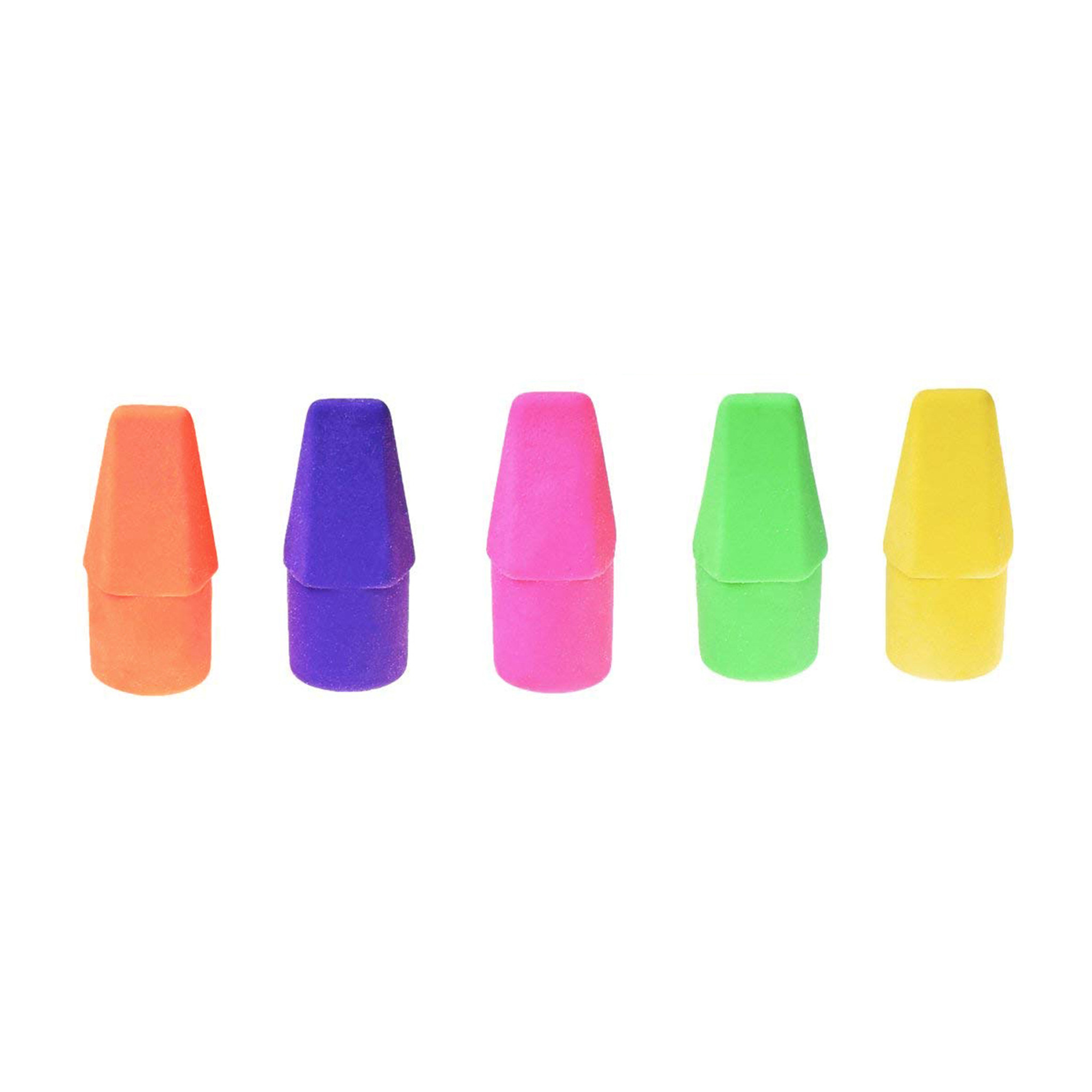 Cap Eraser Bright Colors, 144 Per Pack, 5 Packs - JRM826-5
